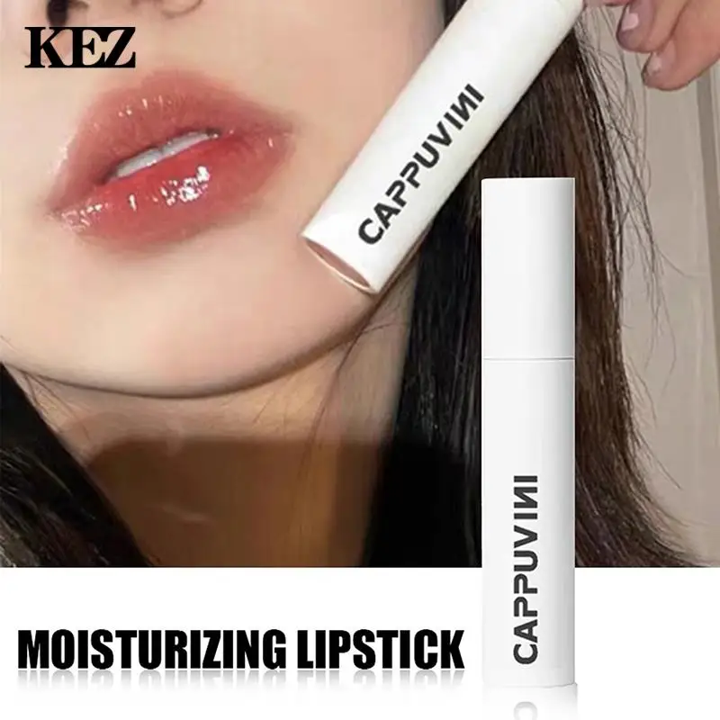 

White Tube Gloss Labial Water-light Mirror Lip Glaze Not Fade Lip Tint Lasting Moistur Cosmetic Lipstick Maquillaje