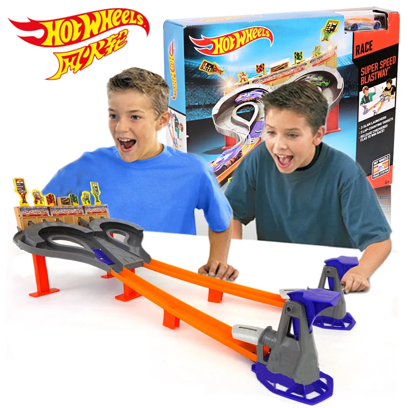 

Original Hot Wheels Cyclone Car Track Set Diecast Model Car Toys Hotwheels Carro Voiture Boys Toys for Children Birthday Gift