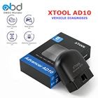 Новый автомобильный диагностический инструмент XTOOL AD10 OBD2 AD 10 EOBD2 сканер ELM327 Bluetooth считыватель кодов для AndroidWindows функция HUD