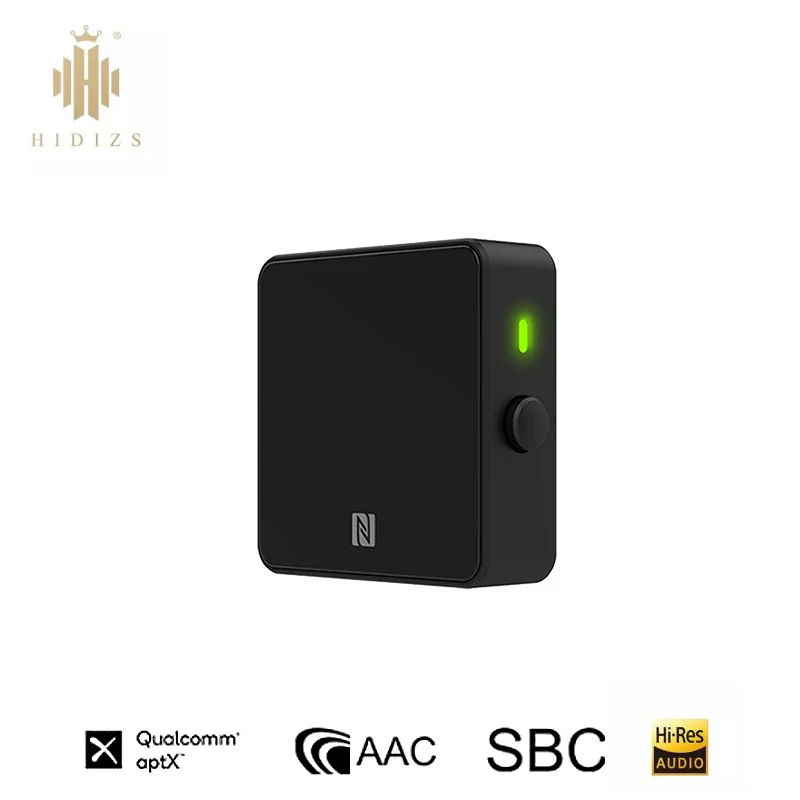 

Hidizs H2 Bluetooth 5.0 Wireless Receiver HiFi Audio USB DAC Headphone Amplifier AMP 3.5mm Adapter NFC AAC SBC AptX With Mic