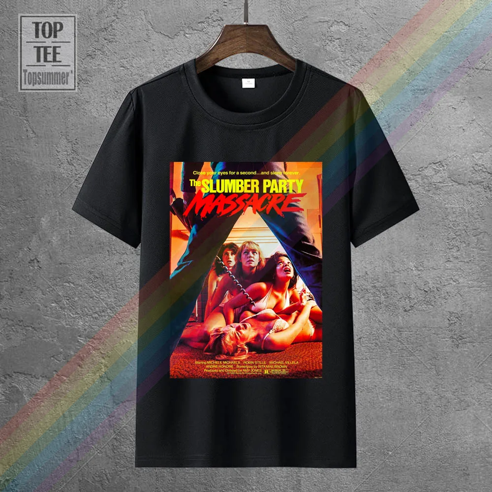 Slumber Party Massacre 80S Cult Classic Horror Movie T Shirt