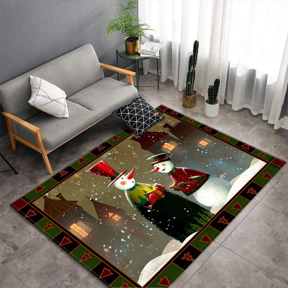 Ковры для гостиной Рождественский ковер спальни украшение детской комнаты