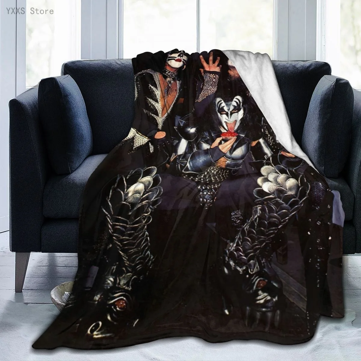 

Band 3D Cartoon Sherpa Blanket Warm Super Soft Flannel Office Nap Bedspread Sofa Bedding Plush Quilt Plaids 291791865