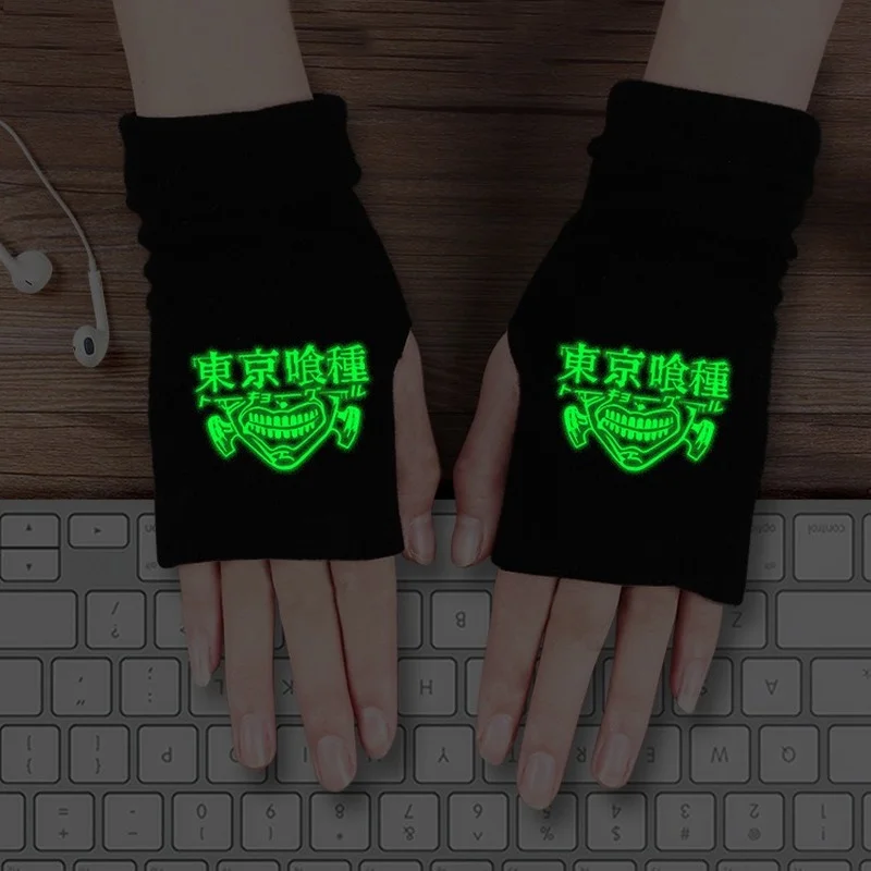 1 пара Новые Аниме Токийский Гуль перчатки фигурка канеки Кен хлопковые