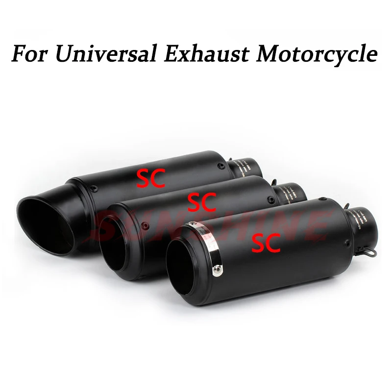 Универсальный 51 мм/60 мм Мотокросс гоночный выхлопной трубы мото питбайк Мотоцикл