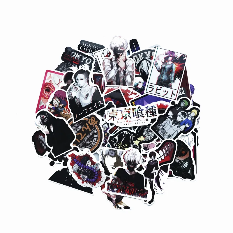 Наклейки Токийский Гуль для детей 50 шт. | Игрушки и хобби