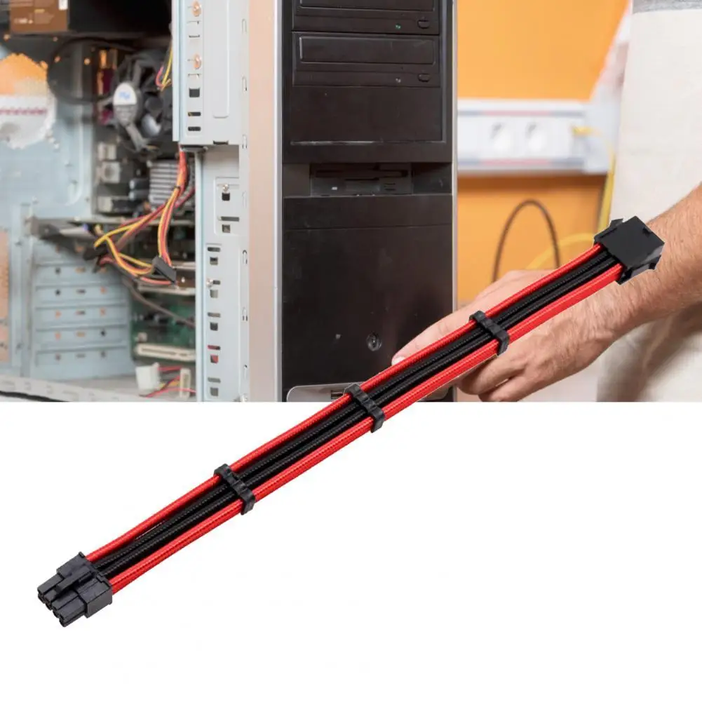 

Высококачественный Кабель питания удобный, безопасный кабель питания Удлинитель для компьютерного процессора