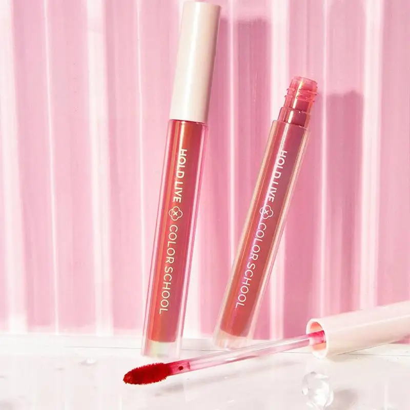 

Velvet Matte Lipstick Gold Flash Transparent Jelly Lip Gloss Honey Lip Glaze Lasting Waterproof Lipstick Cosmetic Makeup Tool
