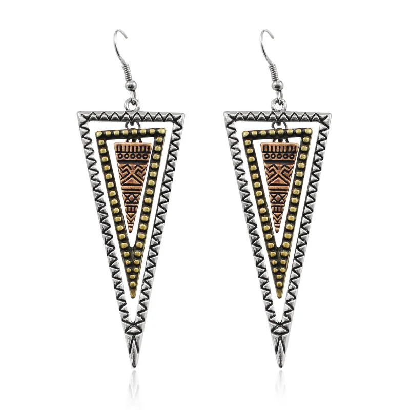 LosoDo индийский цыганский модные длинные с геометрическим принтом винтажное