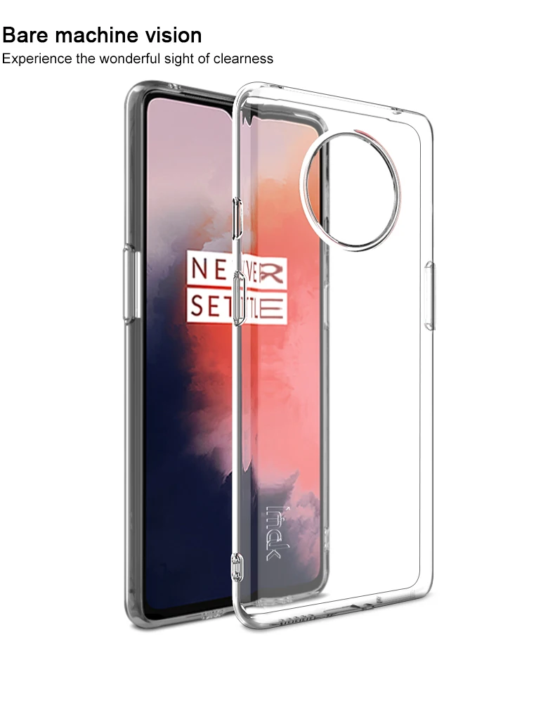 for oneplus 7t case imak ultra thin soft tpu clear back cover phone bags cases for oneplus 7t free global shipping