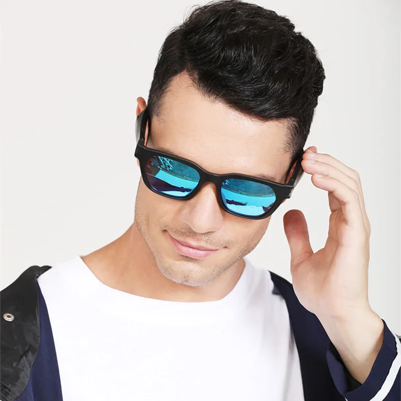 저렴한 스마트 블루투스 안경 오디오 선글라스 Binaural 스테레오 이어폰 휴대 전화 자동차 운전 전화 음악 플레이어 무선 편광판