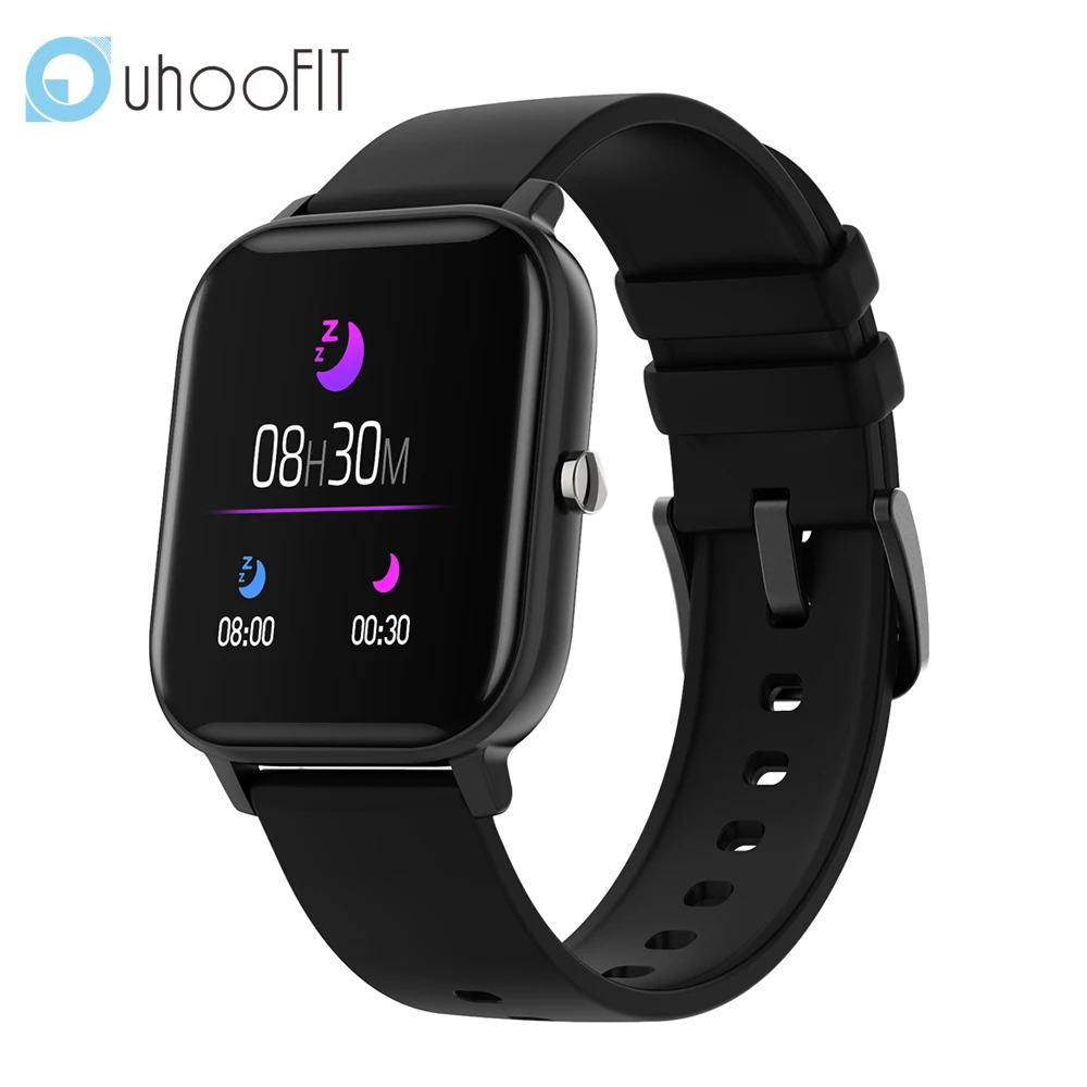 

Uhoofit P8 SE Mens Smart Watch Women Sport Clock Fitness Track Heart Rate Monitor Sleep Monitor Smartwatch for Android Phone