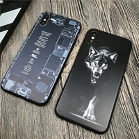 cute animal wolf couples phone cover case for iphone x 11 12 mini pro xs max xr 10 8 7 6 6s plus luxury soft boy coque fundas