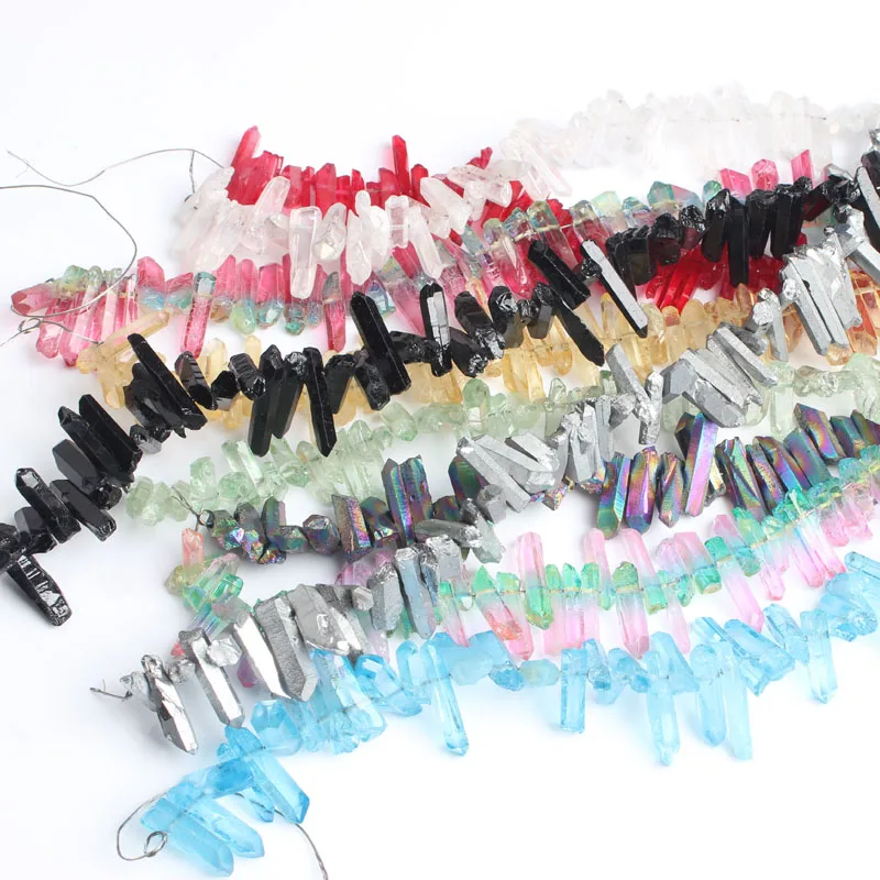 LanLi натуральные ювелирные изделия многоцветный кристаллические зубы свободные