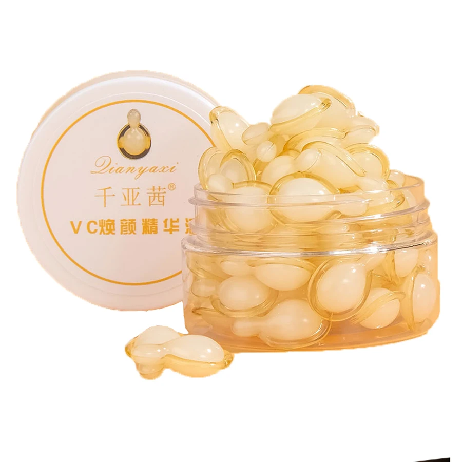 

30/50/60/80PCS Hyaluronic Acid Collagen Facial Capsules Essence Anti-wrinkle Whitening Serum Moisturizing Capsule Face Care