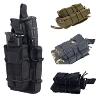 tactical modular molle double magazine pouch bag hunting military airsoft mag carrier holster pouches