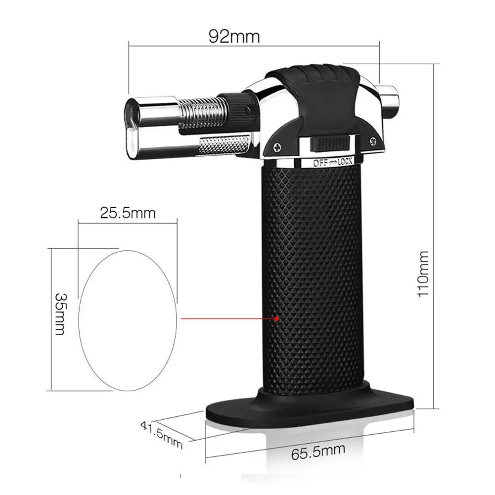 

Gas Adjustable Flame Butane Micro Torch Refillable For Outdoor Blowtorch Ignition Soldering Flashligh Lighter Gas Barbecue B6D2