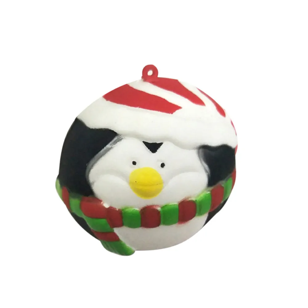 Kawaii Рождественские шары детские игрушки медленно поднимающаяся сжимаемая