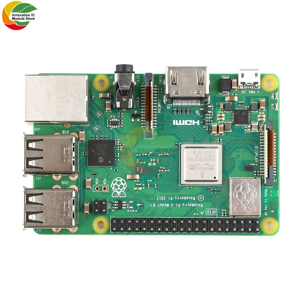 

Оригинальная макетная плата 3B + Raspberry Pi Kit Raspberry Pi 3B + плата, стартовый комплект, зеленый для Arduino, стартовый комплект croкомпьютера