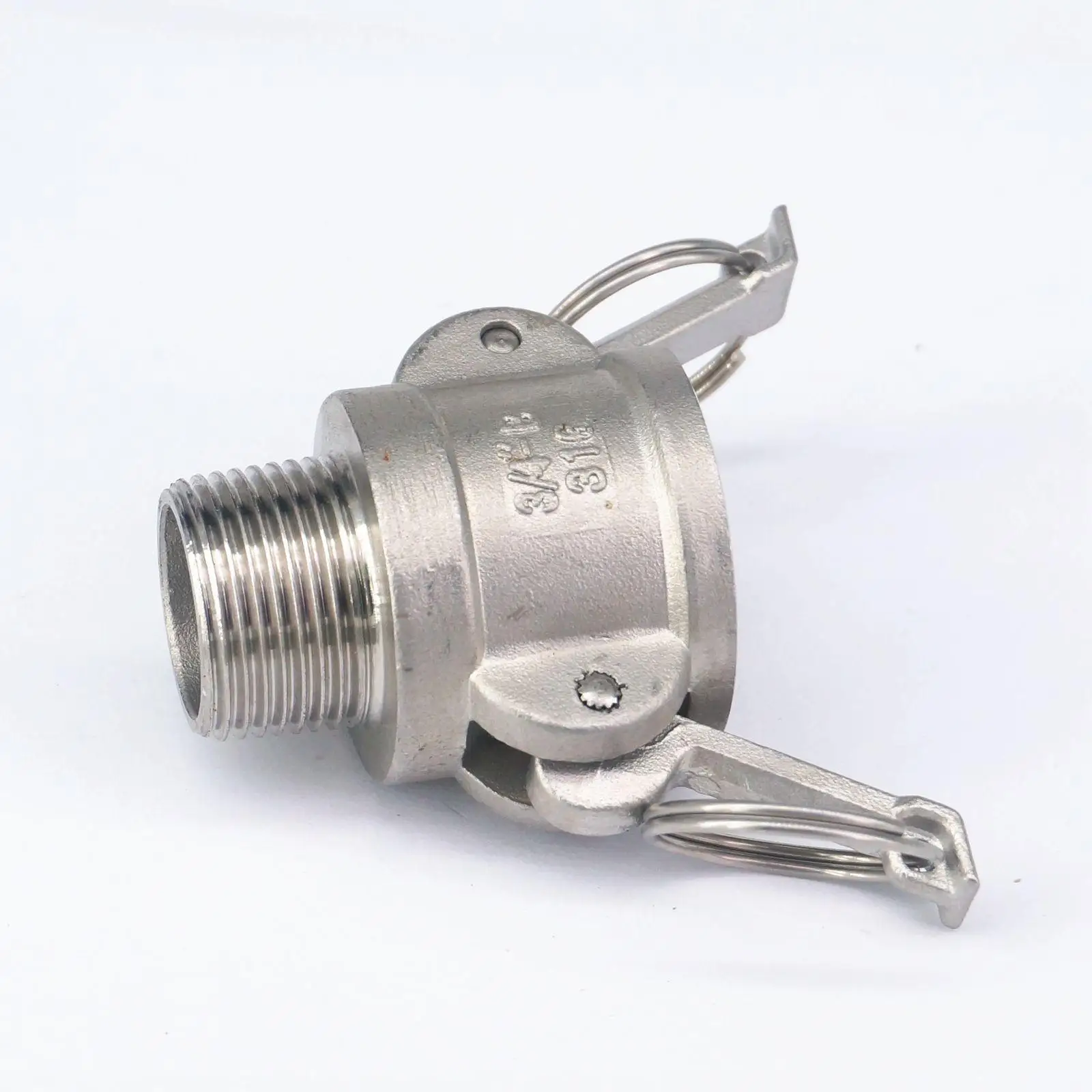 3/4 &quotBSP Мужская резьба 304 нержавеющая сталь Тип B розетка Camlock фитинг Cam и паз муфта