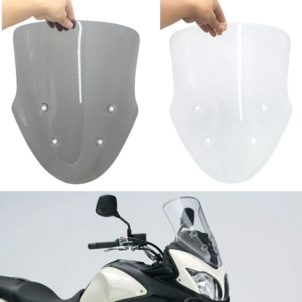 for suzuki vstrom v strom dl650 dl1000 dl 650 1000 new motorcycle windscreen windshield wind deflector protector shield screen free global shipping