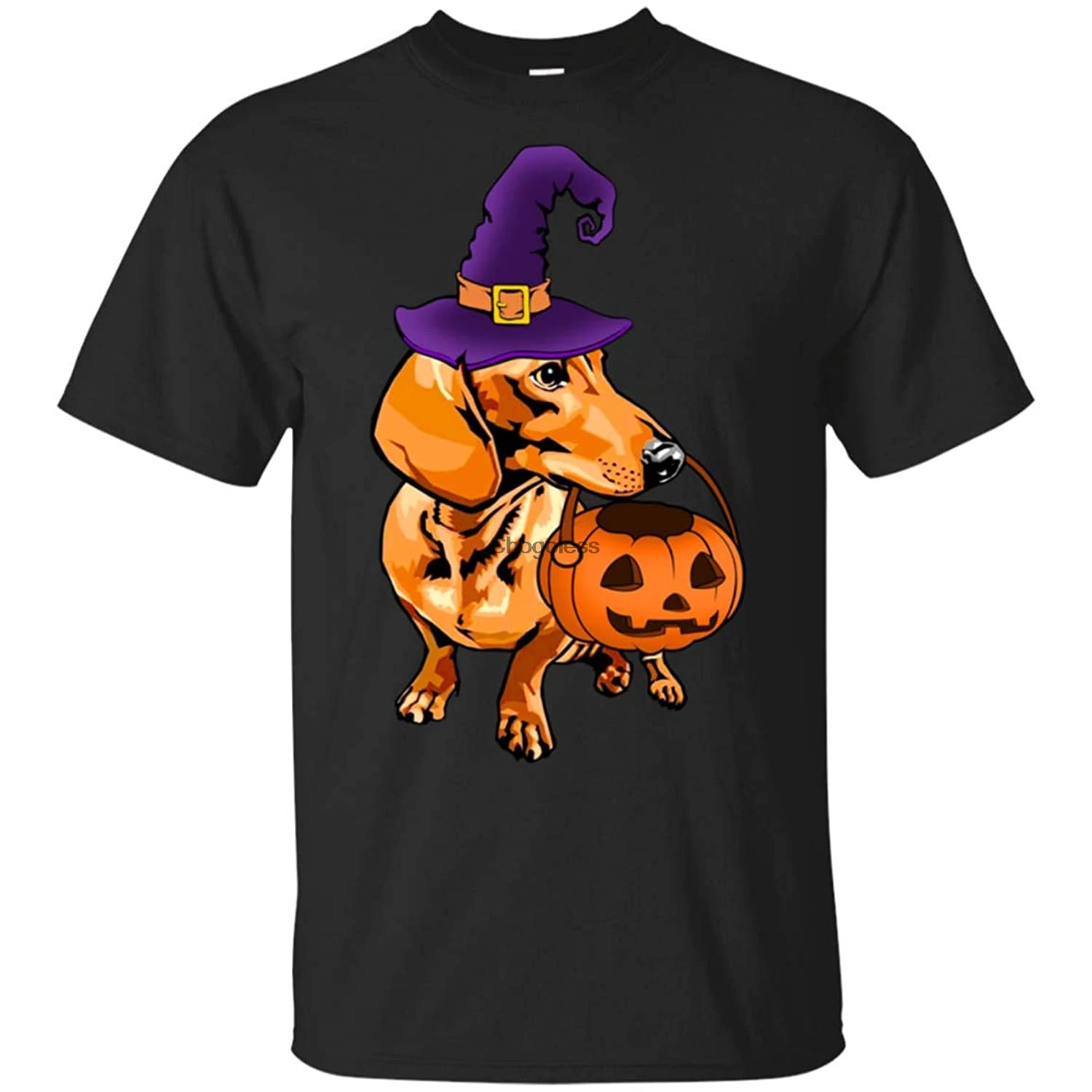 

Dachshund Witch Pumpkin Costume Halloween Oct 31st T-Shirt for Halloween