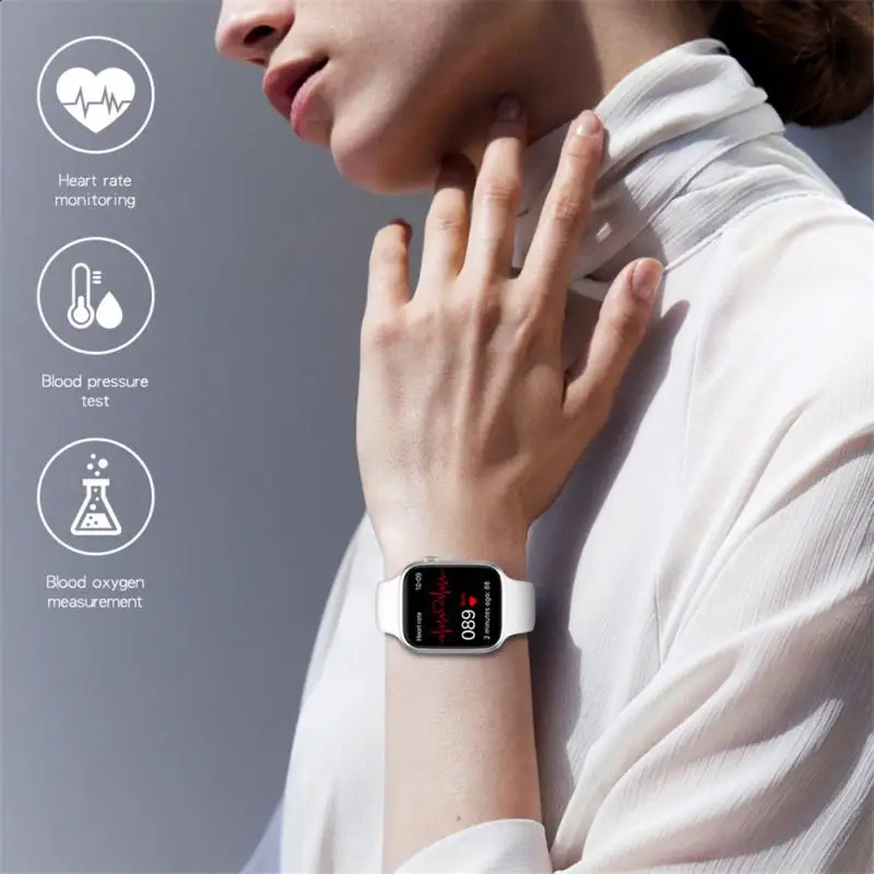 Cheap Reloj inteligente deportivo T55 + Max para hombre y mujer, SmartWatch con Bluetooth 5,0, llamadas, cargador inalámbrico de 1,75 pulgadas, resistente al agua, con aplicación Hiwatch