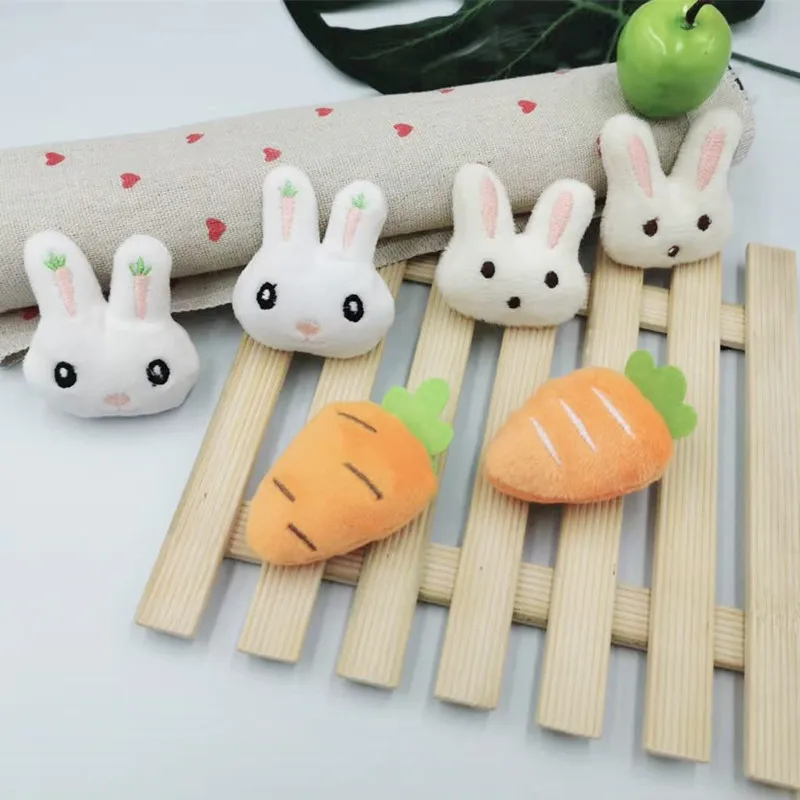 10 шт./лот DIY милые Мультяшные куклы ручной работы мягкие нашивки аппликации для
