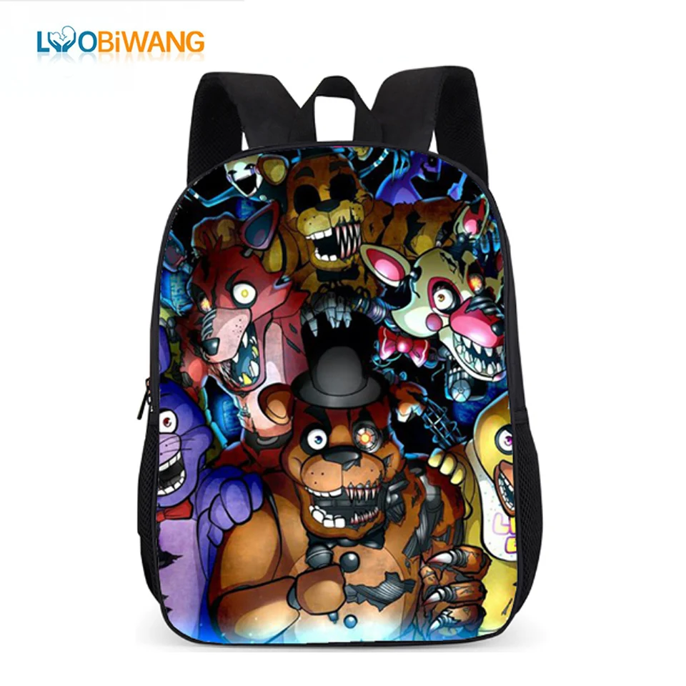 LUOBIWANG Five Nights At Freddy's 2019 детский школьный рюкзак для мальчиков и девочек