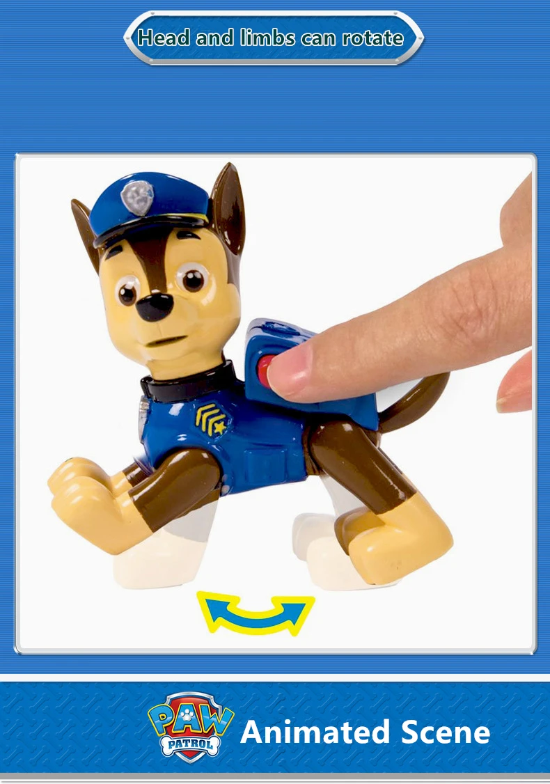 Paw patrol производитель авторизованный подлинный собачий патруль спасательный тренировочный центр хотите, чтобы команда моделирования набор декораций игрушечный набор