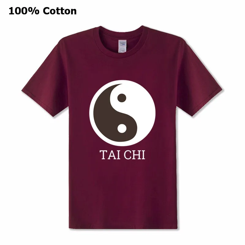 Мужская футболка с принтом в стиле кунг-фу | одежда