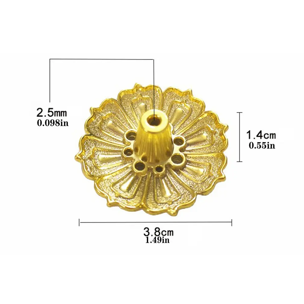 

Mini Incense Holder Lotus Incense Burner And Cone Incense Holder Portable Lotus Censer With Stick Hole