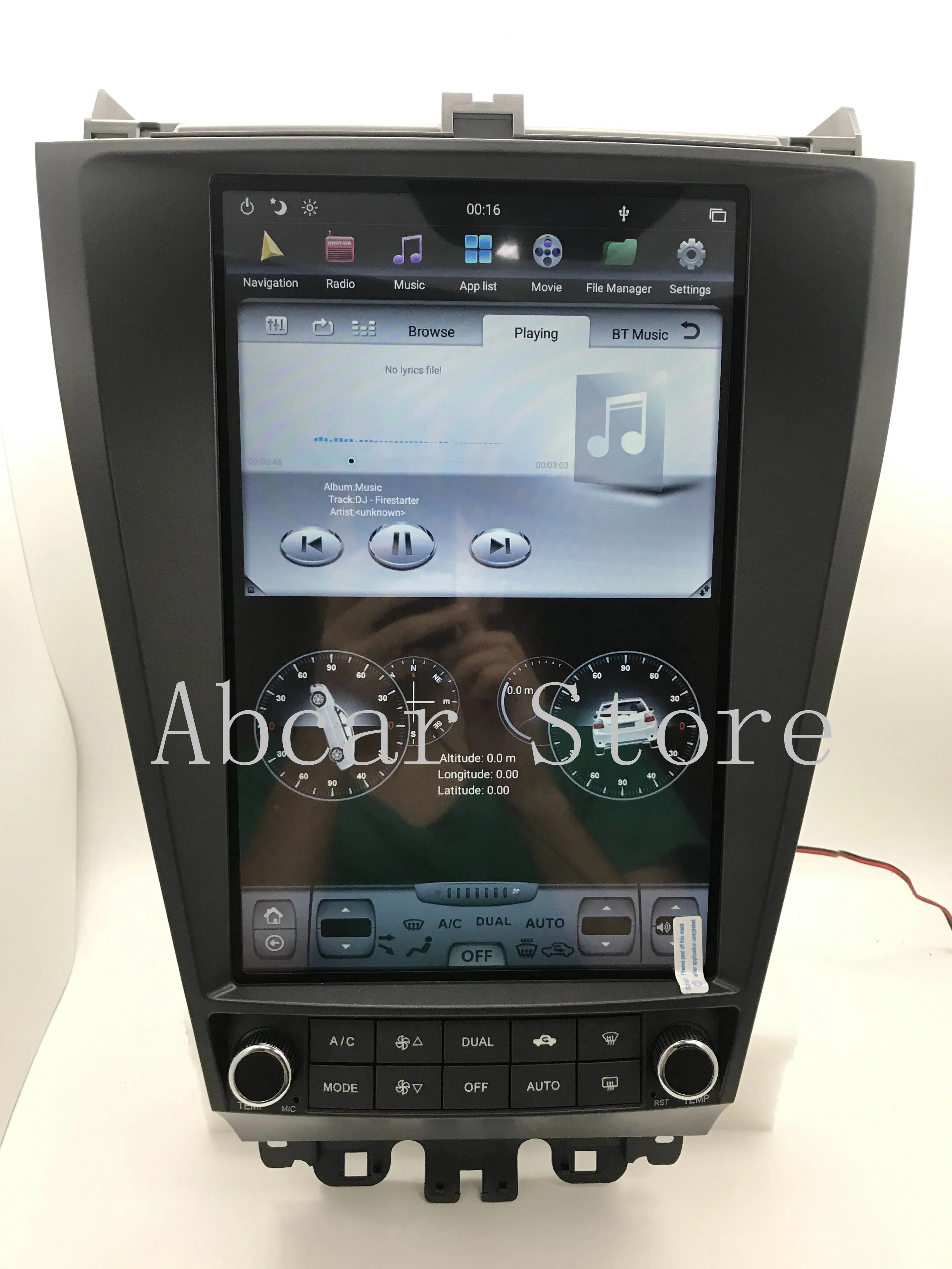 12,1 ''Tesla стиль Android 8,1 автомобильный dvd-плеер gps навигация для HONDA ACCORD 7 семь 2003-2007 стерео радио PX6 HDMI авто ips