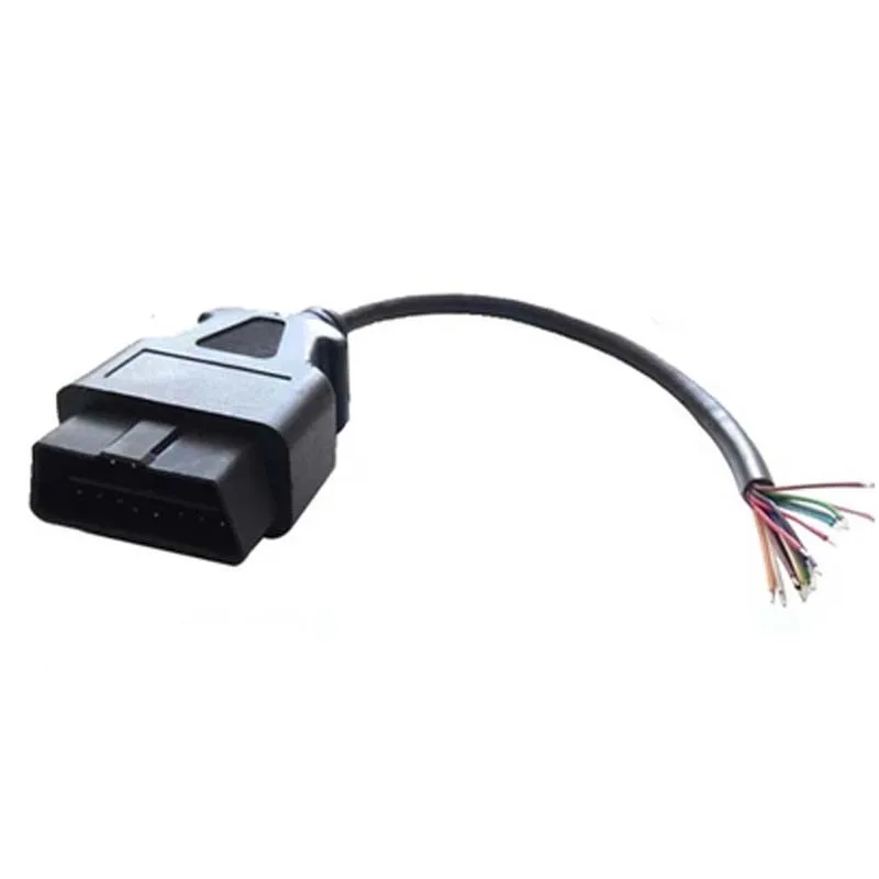 Оптовая продажа 16-контактный кабель-удлинитель OBD ELM327 2 для диагностики
