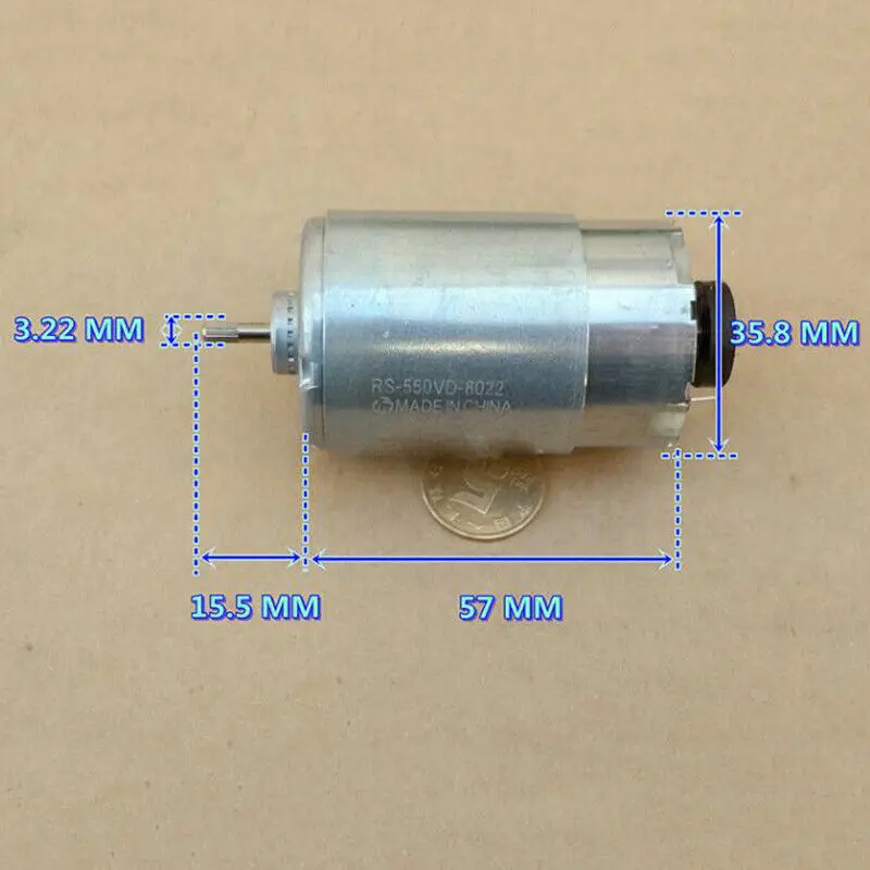 Двигатель Mabuchi 550 RS-550VD DC 5V12V14V высокоскоростной двигатель высокой мощности DIY