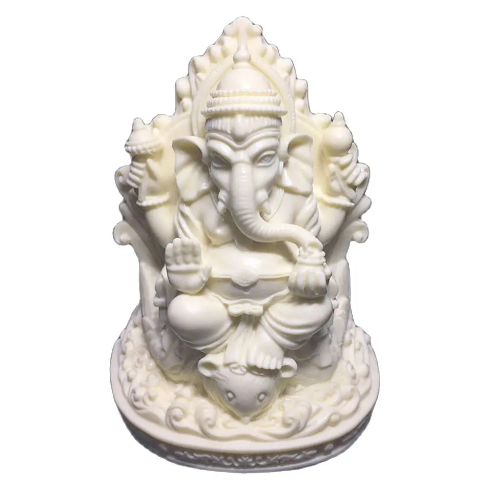 2021 neue Elefanten Statue Buddha Statue Silikon Formen Zen Buddhismus Kerze Seife Dekoration Aromatherapie Form Hindu Backen Formen