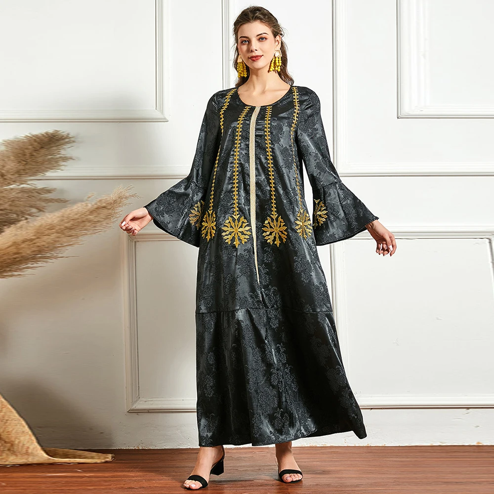 

Рамадан ИД Мубарак, платья, абайя, Дубай, Турция, кафтан, мусульманское модное платье, Abayas для женщин, длинное платье, кафтан, мусульманская о...