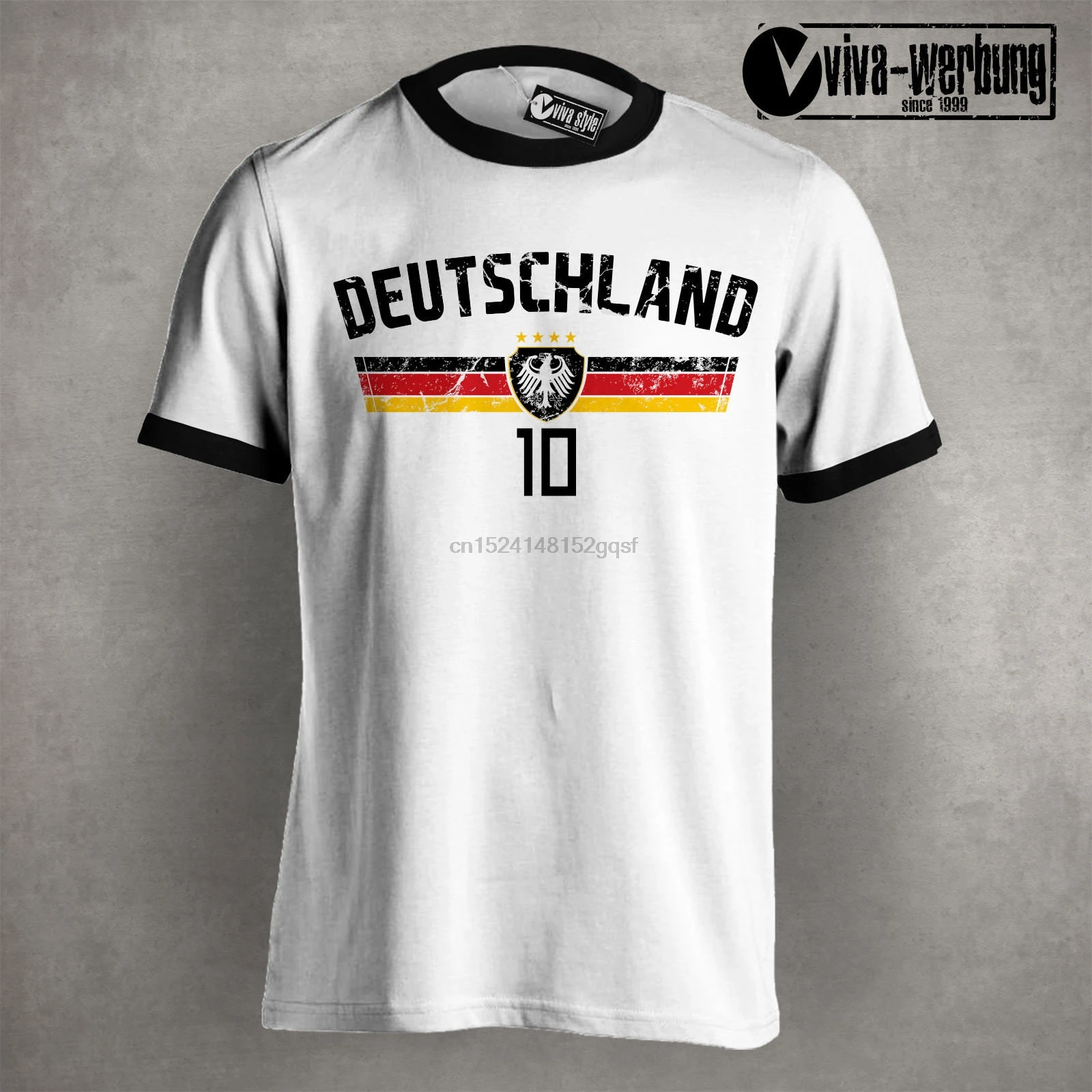 Новинка 2018 модная летняя хлопковая футболка с короткими рукавами Футболка Deutschland