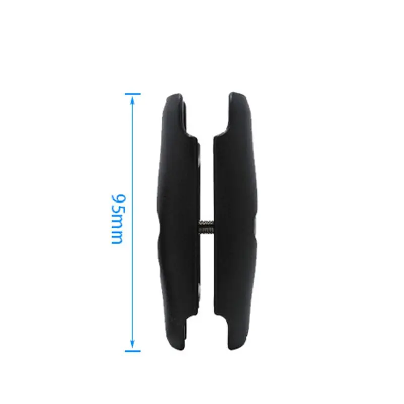 

65mm or 95mm Short Long Double Socket Arm for 1 Inch Ball Bases for Gopro Camera Bicycle Motorcycle Phone Holder for Ram Mount