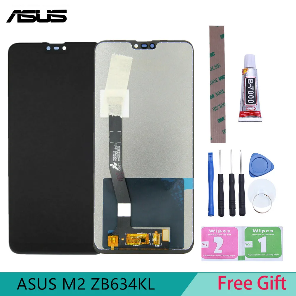 Оригинальный дисплей для ASUS Zenfone Max Plus M2 ZB634KL 6 26 дюйма сенсорный ЖК экран