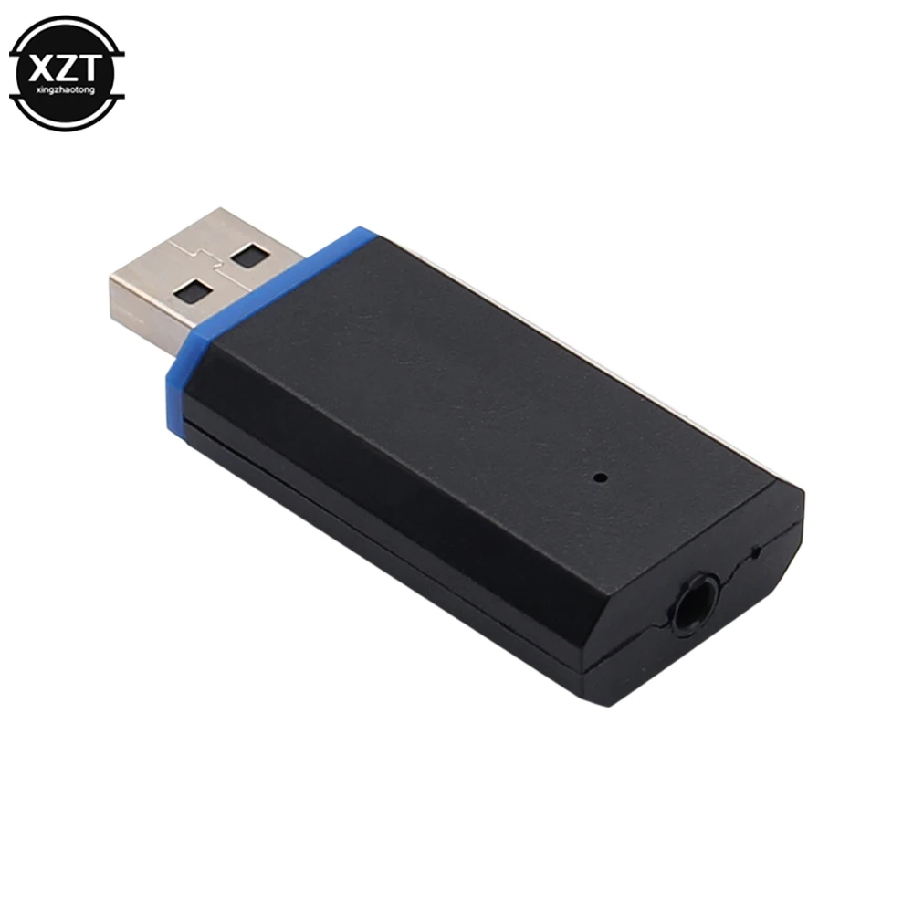 Портативный 3 5 мм вспомогательный ключ USB беспроводной Bluetooth AUX автомобильный