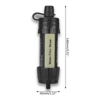 portable water filter straw personal camping filtration system gear for hiking camping travelemergency preparedness