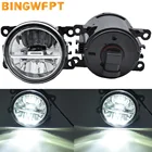 Светодиодные противотуманные фары 2 шт.лот 90 мм, 12 В для Peugeot 207 CC Convertible WD _ 2007-2012, левый и правый Галогенные Противотуманные фары H11