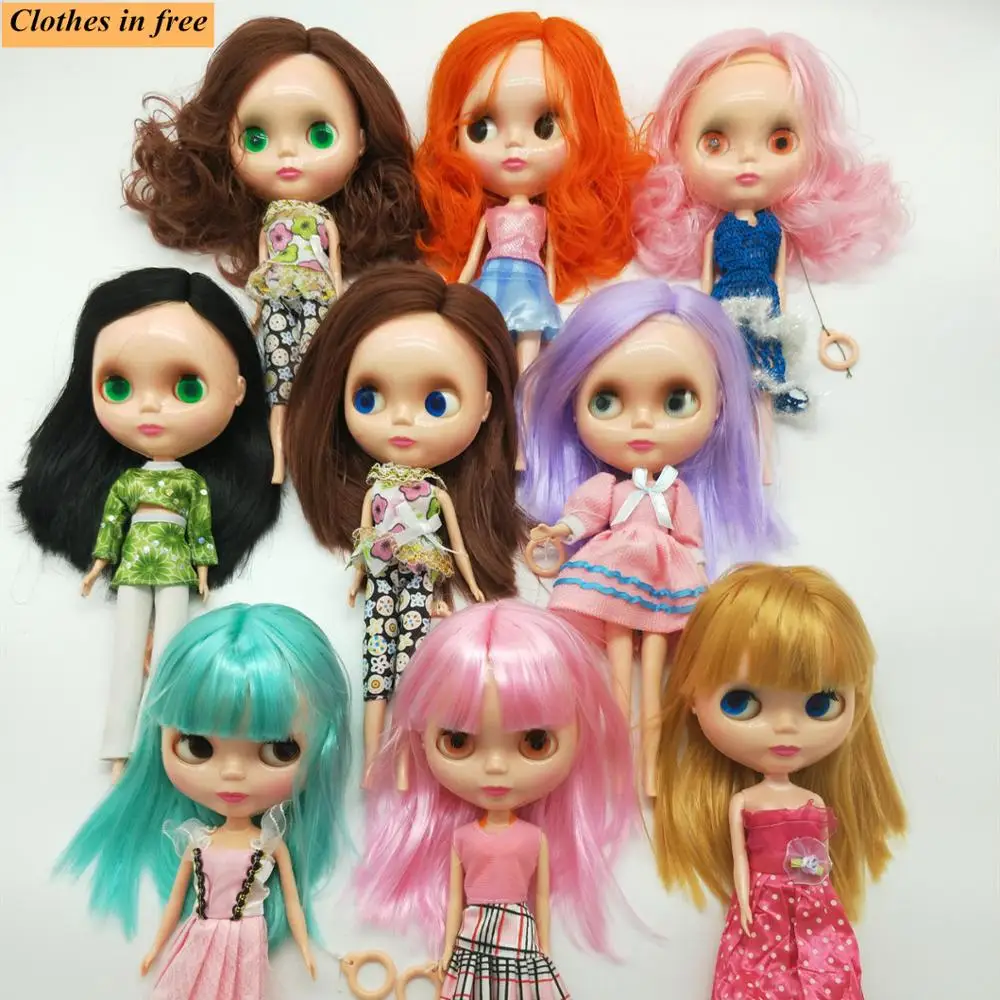 Кукла Blyth с одеждой 30 см различные цвета волос 1/6 шарнирные куклы шарнирным