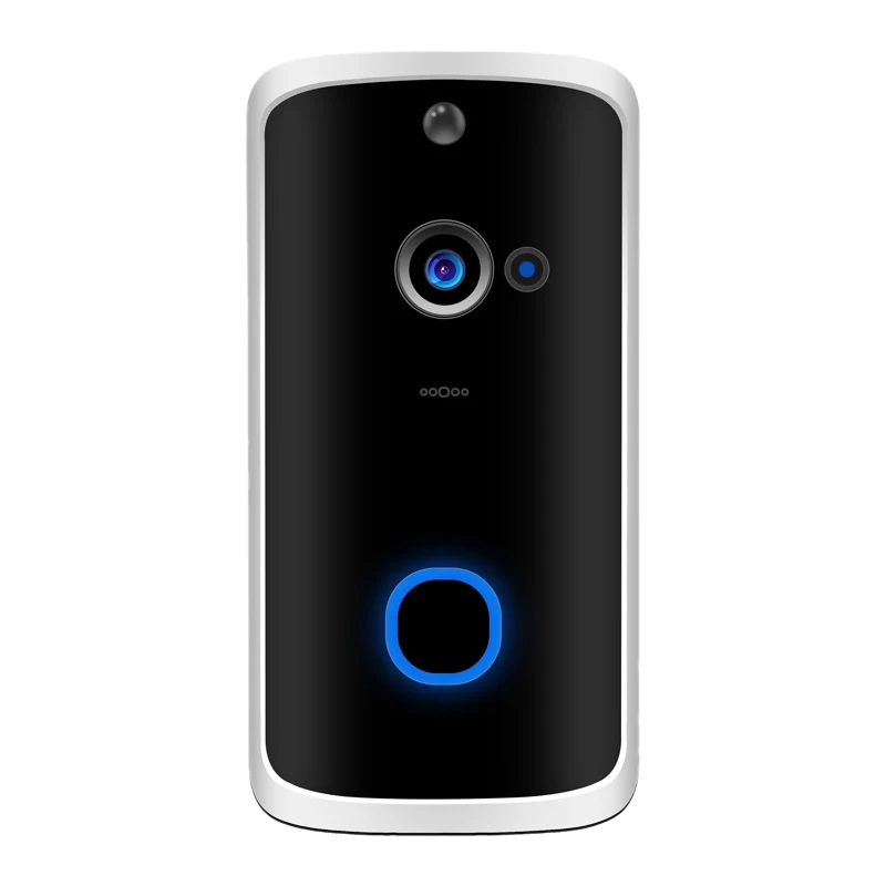 Беспроводной дверной звонок безопасности Smart Hd 720P видеодомофон Запись видео