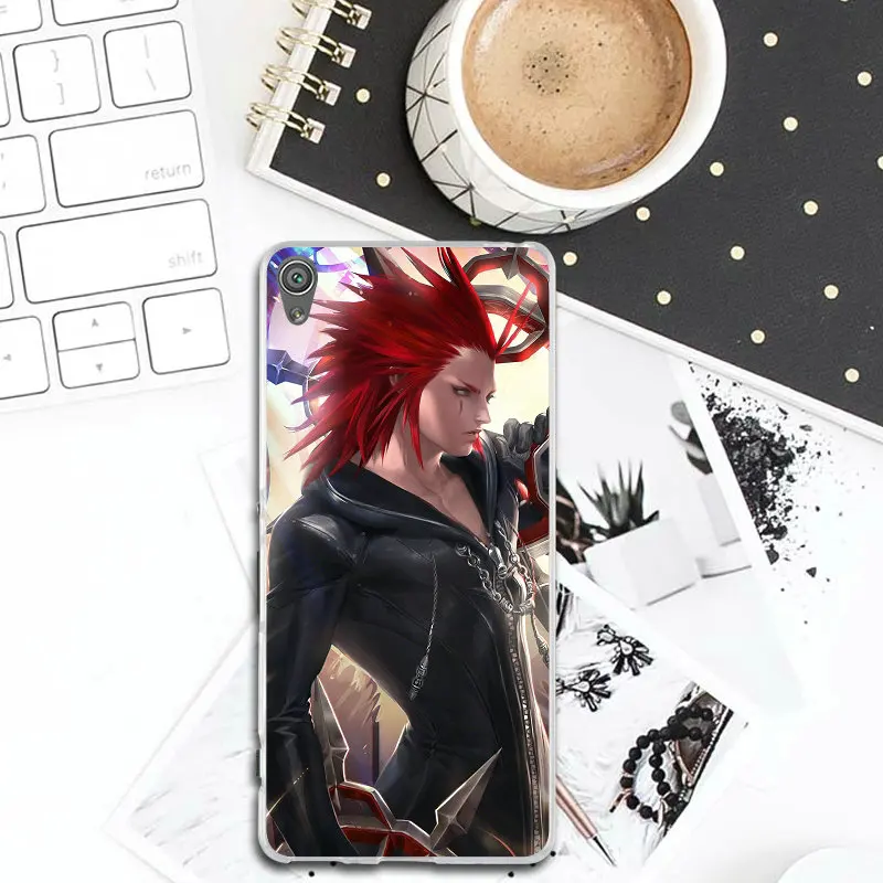 С рисунком популярного аниме Kingdom сердца Прозрачный чехол для Sony Xperia M5 E3 E5 M2 M4 T3 XA XZ