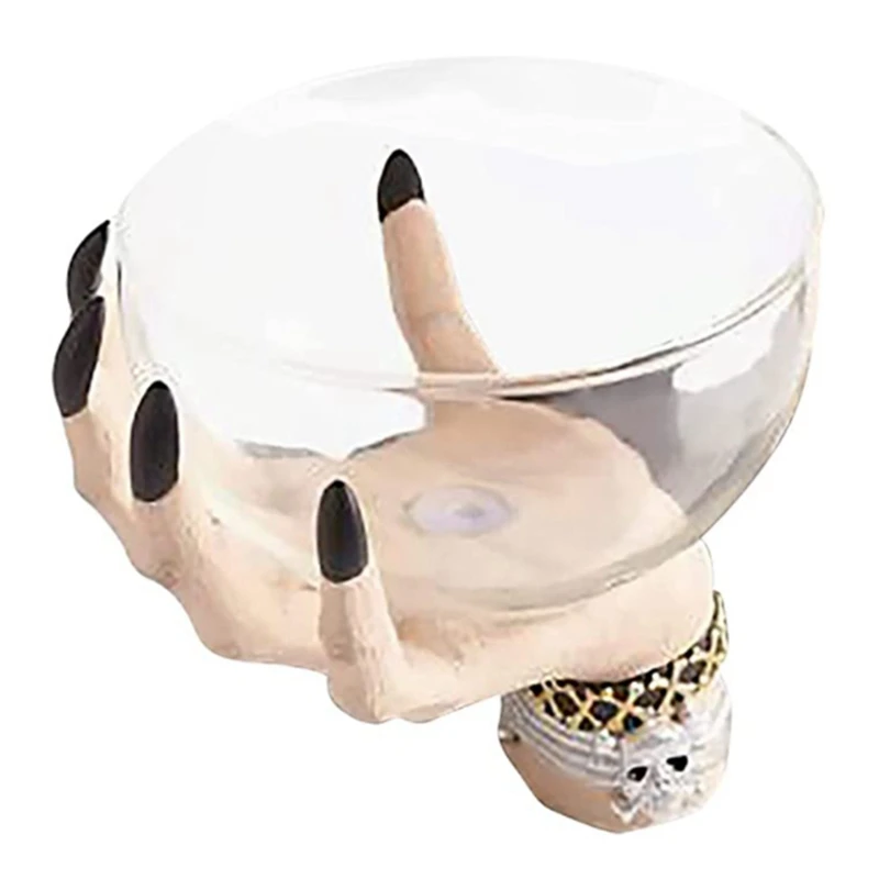 

Хэллоуин подсвечники Декор Скелет ручной подсвечник ведьма ручной подсвечник подставка для закусок