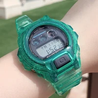 for casio g shock dw 6900 6600 6930 3230 watch accessories strapcase high quality clear silicone sport watchband for g shock