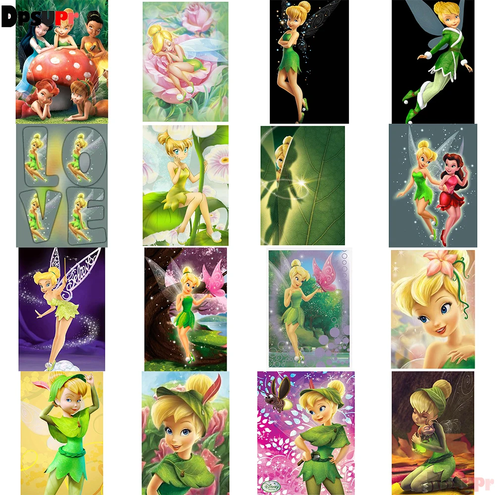 

Dpsupr Full 5D DIY Diamond Painting Kit Set Rhinestones Cartoon Girl Diamond Embroidery Cross Stitch Mosaic Sale Home Decor Gift