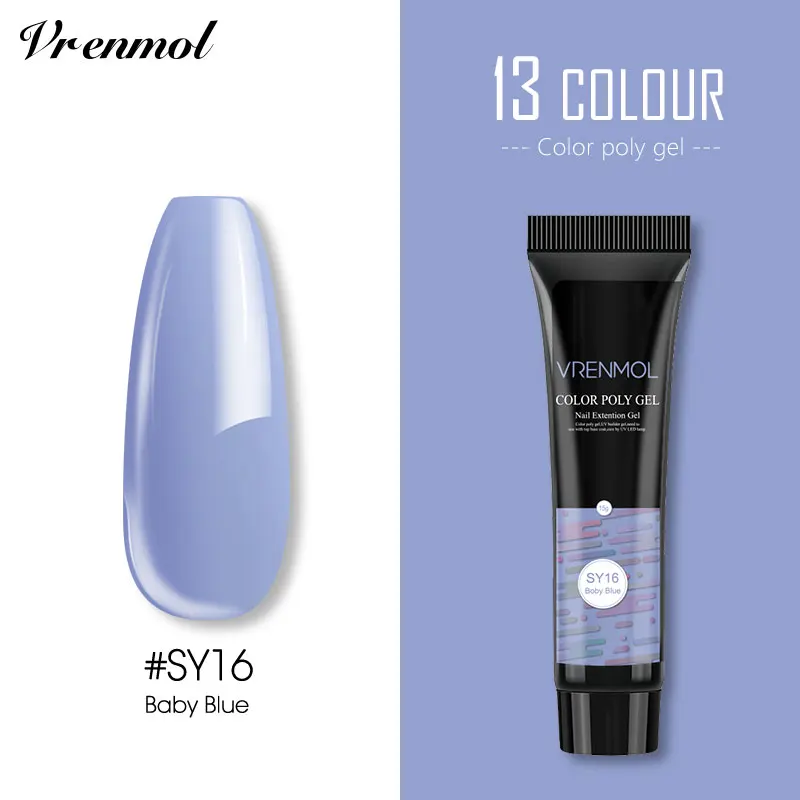 15ml SY16 Vrenmol, не очищающее верхнее покрытие, верхнее покрытие, Базовое покрытие, основа, грунтовка, Гель-лак для ногтей, УФ светодиодный Гель-лак, впитывающий Гель-лак - Цвет: 15ml SY16